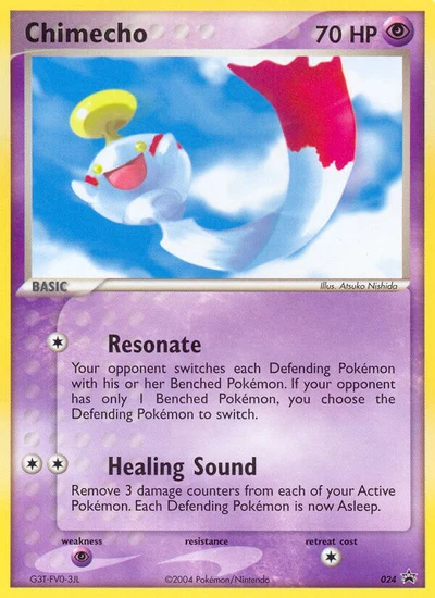 Chimecho – Nintendo Black Star Promos nr 024 (Standard)