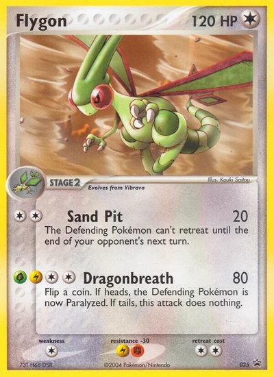 Flygon – Nintendo Black Star Promos nr 025 (Standard)
