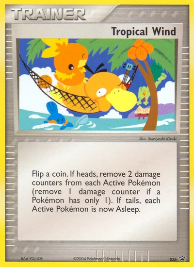 Tropical Wind – Nintendo Black Star Promos nr 026 (Standard)