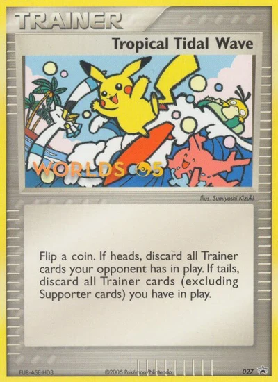 Tropical Tidal Wave – Nintendo Black Star Promos nr 027 (Standard)