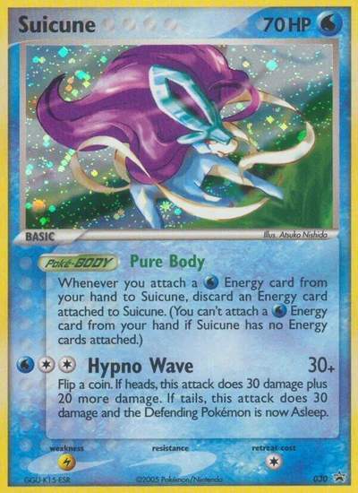 Suicune – Nintendo Black Star Promos nr 030 (Standard)