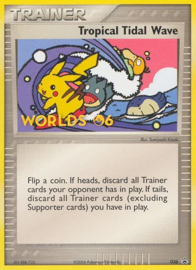 Tropical Tidal Wave – Nintendo Black Star Promos nr 036 (Standard)