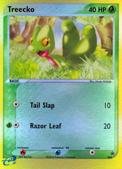 Treecko – Nintendo Black Star Promos nr 003 (Standard)