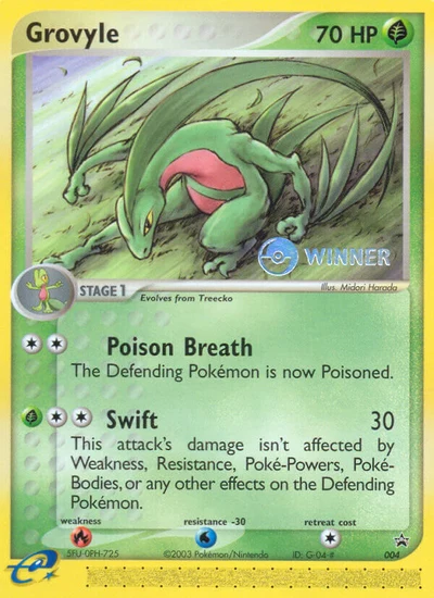 Grovyle – Nintendo Black Star Promos nr 004 (Standard)