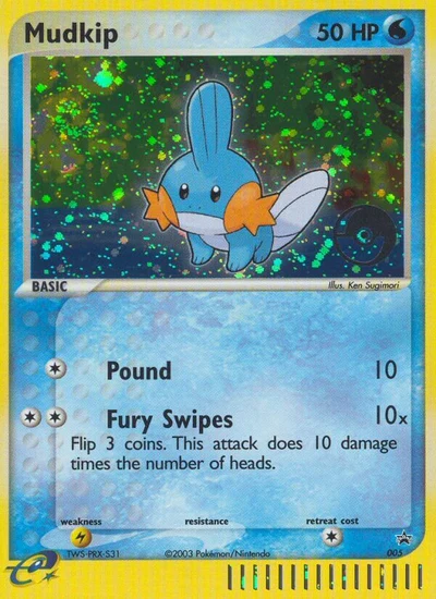 Mudkip – Nintendo Black Star Promos nr 005 (Standard)