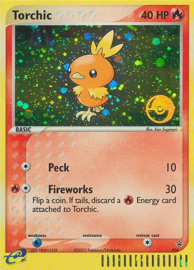 Torchic – Nintendo Black Star Promos nr 006 (Standard)