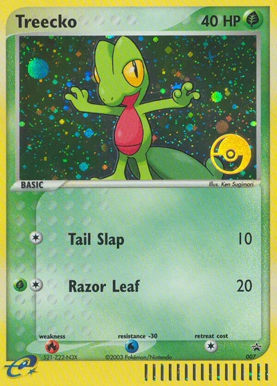Treecko – Nintendo Black Star Promos nr 007 (Standard)