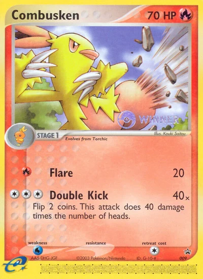 Combusken – Nintendo Black Star Promos nr 009 (Standard)