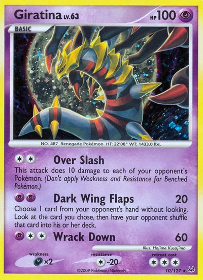 Giratina – Platinum nr 010/127 (Standard)