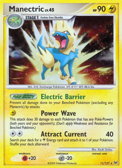 Manectric – Platinum nr 011/127 (Standard)