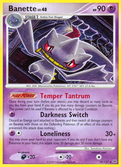 Banette – Platinum nr 019/127 (Standard)