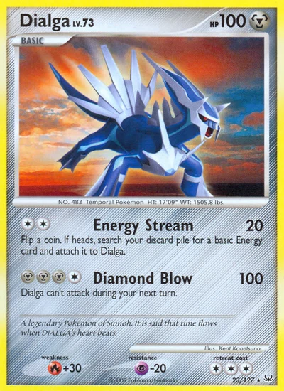 Dialga – Platinum nr 023/127 (Standard)