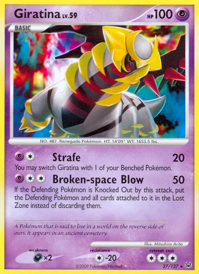 Giratina – Platinum nr 027/127 (Standard)