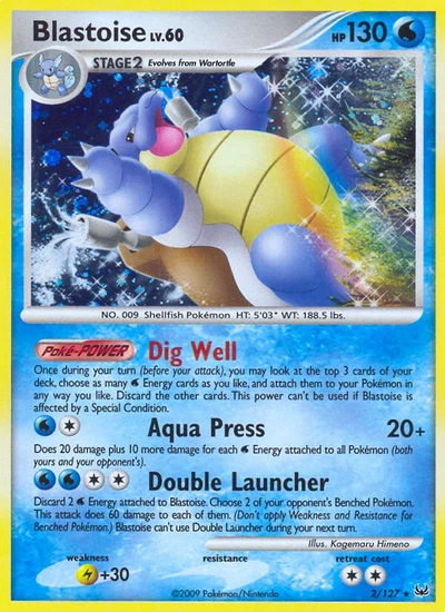 Blastoise – Platinum nr 002/127 (Standard)