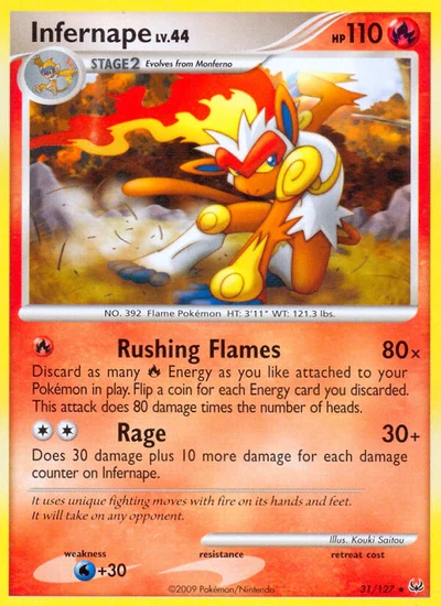 Infernape – Platinum nr 031/127 (Standard)