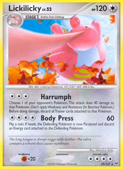 Lickilicky – Platinum nr 033/127 (Standard)