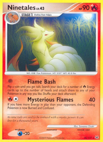 Ninetales – Platinum nr 036/127 (Standard)