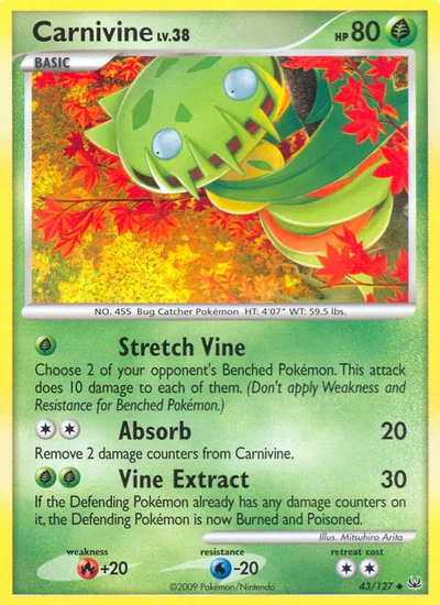 Carnivine – Platinum nr 043/127 (Standard)