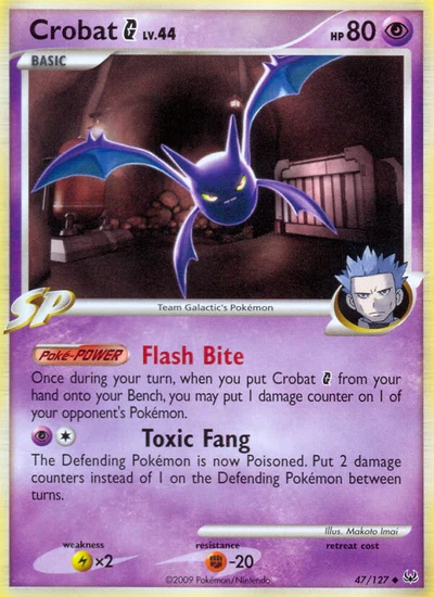 Crobat G – Platinum nr 047/127 (Standard)