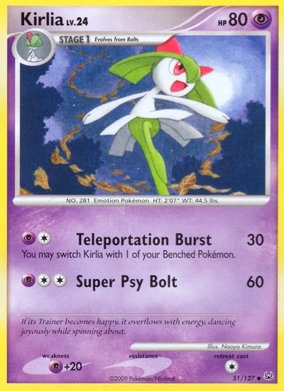 Kirlia – Platinum nr 051/127 (Standard)