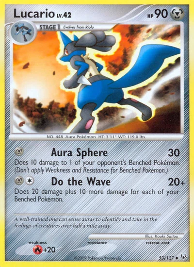 Lucario – Platinum nr 053/127 (Standard)