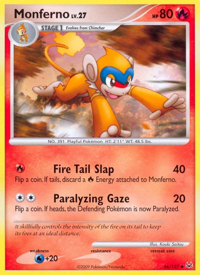Monferno – Platinum nr 056/127 (Standard)