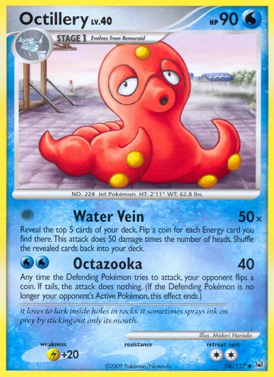 Octillery – Platinum nr 058/127 (Standard)