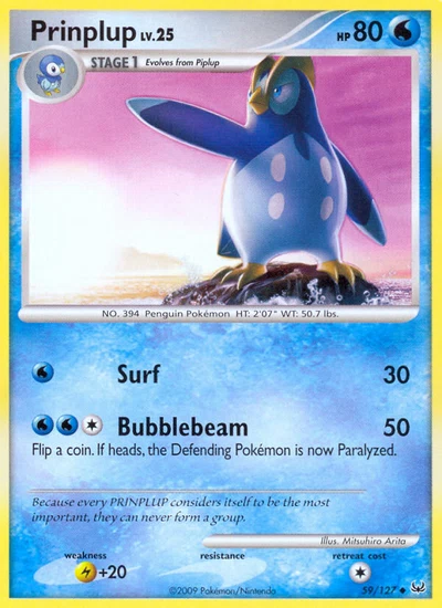Prinplup – Platinum nr 059/127 (Standard)