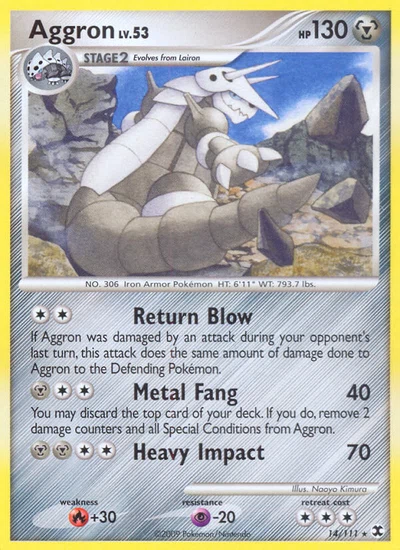 Aggron – Rising Rivals nr 014/111 (Standard)