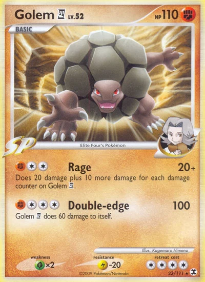 Golem E4 – Rising Rivals nr 023/111 (Standard)