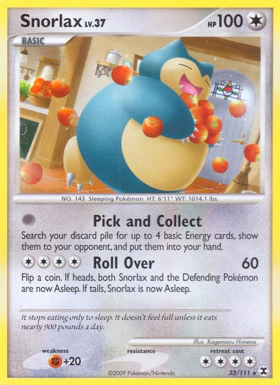 Snorlax – Rising Rivals nr 033/111 (Standard)