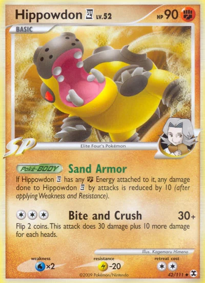 Hippowdon E4 – Rising Rivals nr 042/111 (Standard)