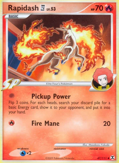 Rapidash E4 – Rising Rivals nr 047/111 (Standard)