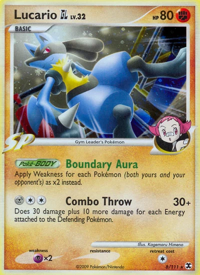 Lucario GL – Rising Rivals nr 008/111 (Standard)