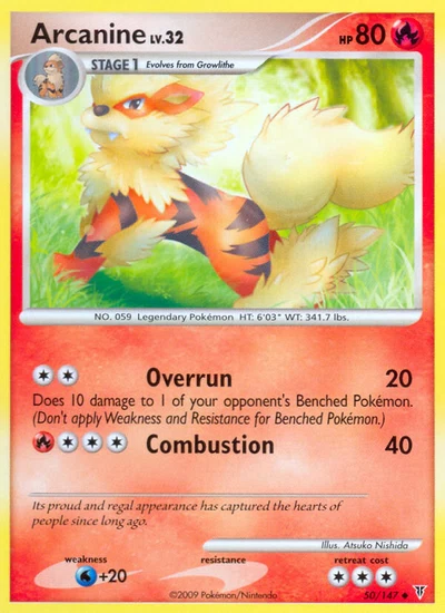 Arcanine – Supreme Victors nr 050/147 (Standard)