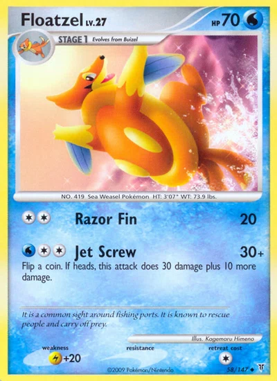 Floatzel – Supreme Victors nr 058/147 (Standard)