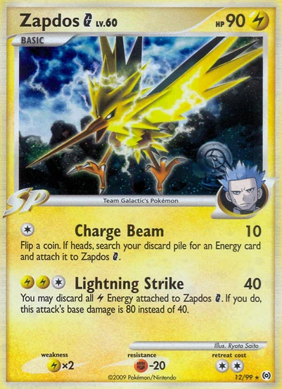 Zapdos G – Arceus nr 012/099 (Standard)