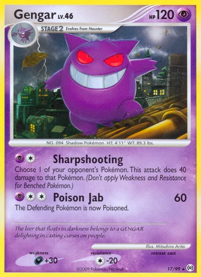Gengar – Arceus nr 017/099 (Standard)