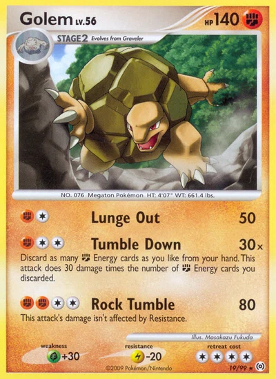 Golem – Arceus nr 019/099 (Standard)