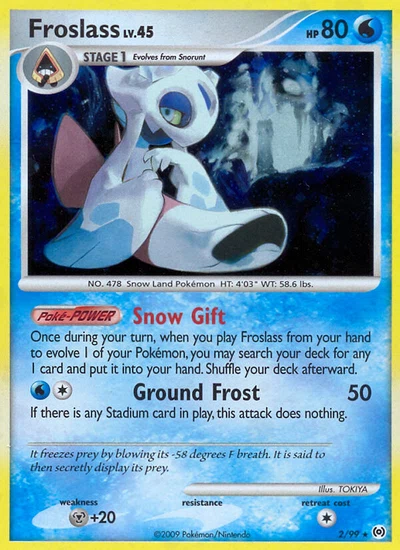 Froslass – Arceus nr 002/099 (Standard)