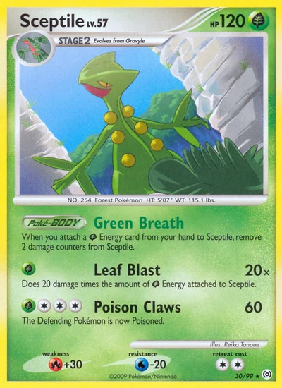 Sceptile – Arceus nr 030/099 (Standard)