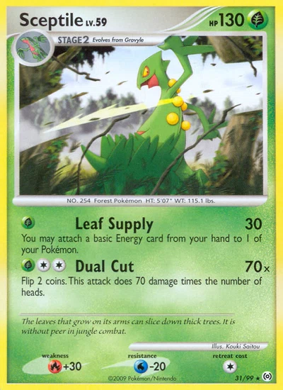 Sceptile – Arceus nr 031/099 (Standard)