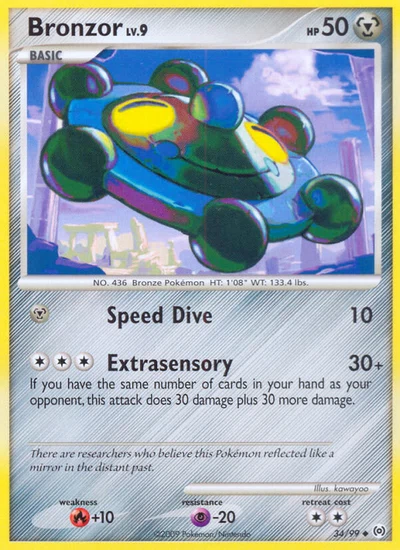 Bronzor – Arceus nr 034/099 (Standard)