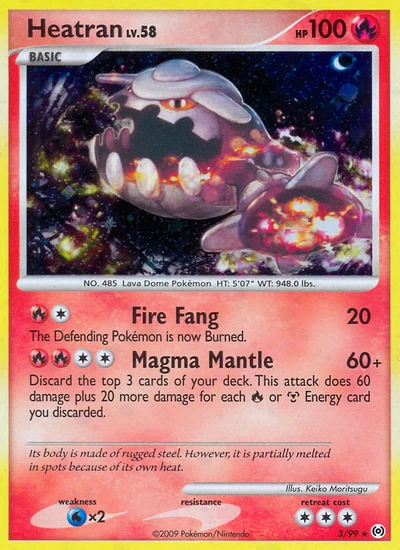 Heatran – Arceus nr 003/099 (Standard)