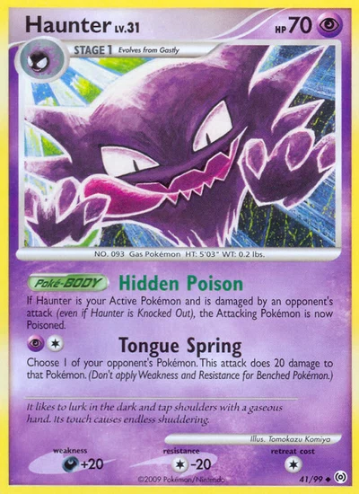 Haunter – Arceus nr 041/099 (Standard)