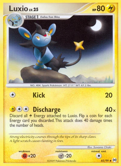 Luxio – Arceus nr 043/099 (Standard)