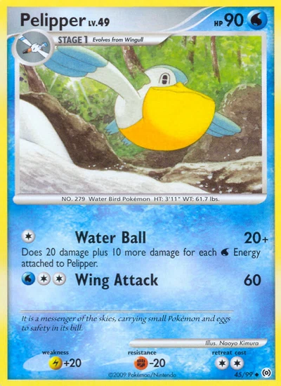 Pelipper – Arceus nr 045/099 (Standard)