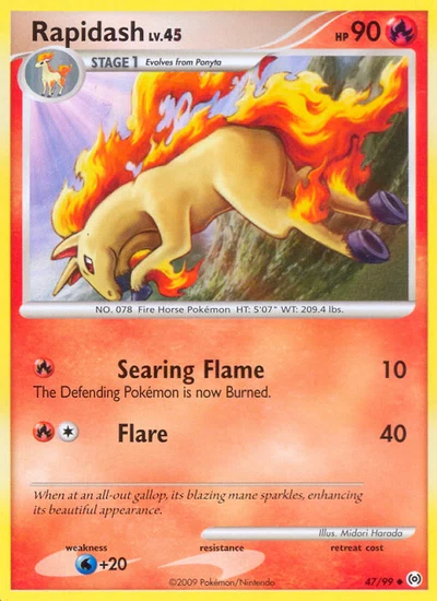 Rapidash – Arceus nr 047/099 (Standard)
