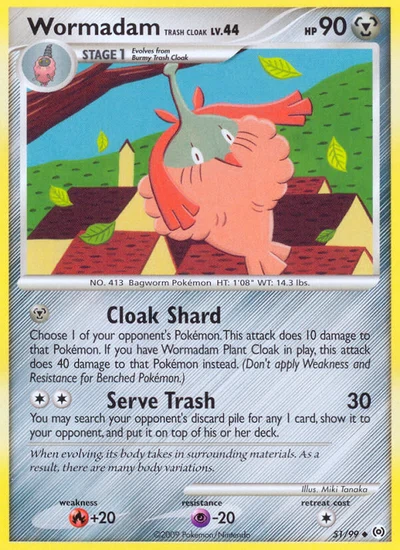 Wormadam Trash Cloak – Arceus nr 051/099 (Standard)