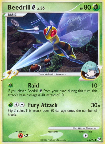 Beedrill G – Arceus nr 053/099 (Standard)